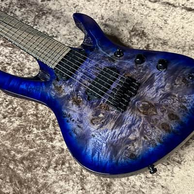 Jackson Pro Series Signature Chris Broderick Soloist HT7P -Transparent Blue- 【USED】[GSB019] image 3
