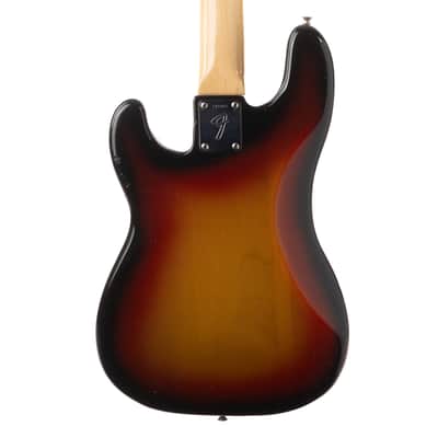 Vintage Fender Fretless Precision Bass Sunburst 1974 image 2