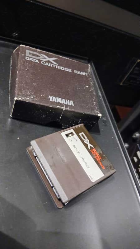 Yamaha DX7 Data RAM Cartridge image 1