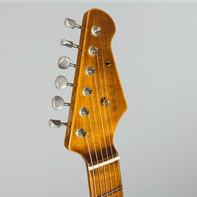 Morgan Electrics Double Cut Standard - CUSTOM - Sonic Blue image 9