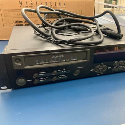Alesis Masterlink ML-9600 High Resolution Master Disk Recorder 2000s - Black image 11