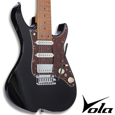 Vola Guitars OZ QGM J1 Black Gloss MIJ image 2