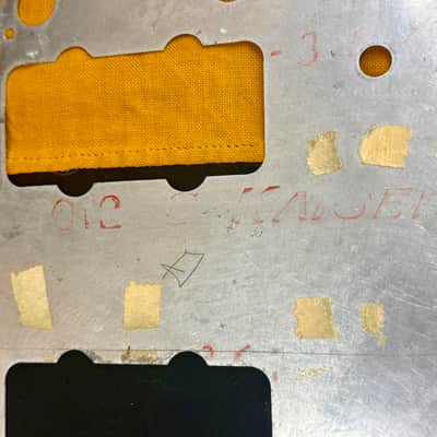 1960's Fender Jazzmaster Aluminum Pickguard Shielding Plate Vintage ~1964 1965 image 4
