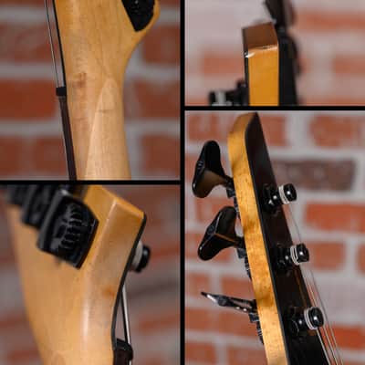 Charvel Explorer Bass Zebra Graphic 1984 w/OHSC image 12