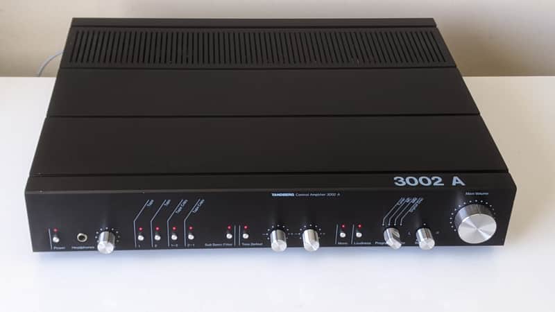 Tandberg 3002 A Control Amplifier Preamp with Power Cord - Excellent Condition image 1
