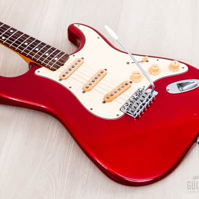 1992 Fender Stratocaster ‘62 Vintage Reissue ST62-53 Candy Apple Red 100% Original, Japan MIJ Fujigen image 10