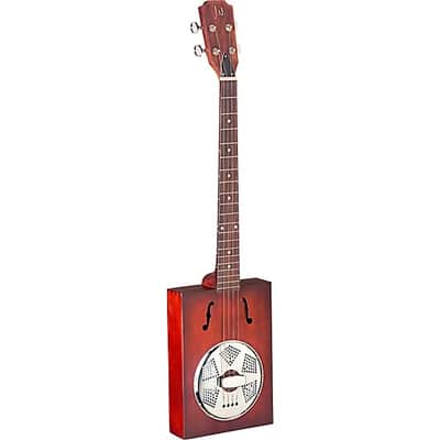 JN Guitars Cask Series Puncheon Cigar Box Resonator Guitar - Sunburst image 2