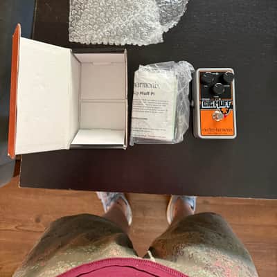 never used Electro-Harmonix Op Amp Big Muff Pi Reissue 2017 - Present - Black/Orange image 4