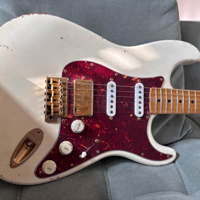 Rittenhouse Guitars S Model HSS 2020 - Vintage White image 3