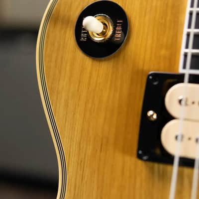 Gibson Custom Shop Limited Edition 1957 Les Paul Custom All Korina VOS Electric Guitar - Antique Natural with Hardshell Case image 11