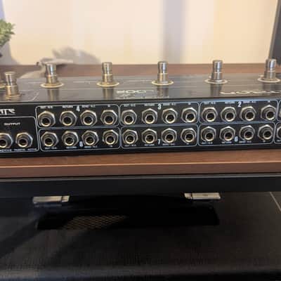 Rocktron PatchMate Loop 8 Floor Audio Switcher Pedal 2010s - Black image 2