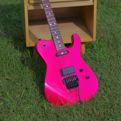 Barrington ESP BRG 872 1988 Hot Pink.  RARE & Collectible.  Barrington, IL. USA MIJ image 4