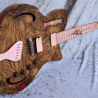 GB Liuteria Custom Boutique Lilith 6 string The Forbidden One edition image 5