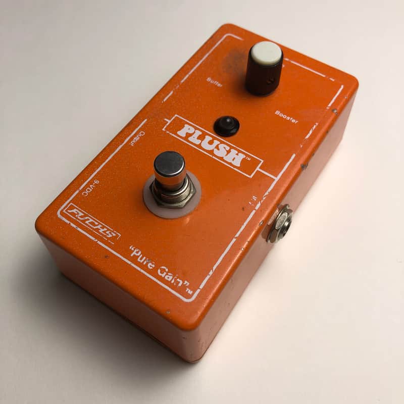 Fuchs Plush FX Pure Gain Boost Pedal 2000s-2010s - Orange image 1