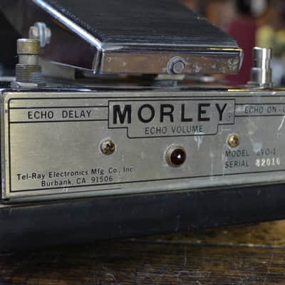 Morley Echo Volume EVO-1 Oil Can Delay 1970's image 3
