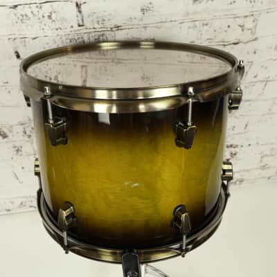 Ludwig Pro Beat Epic Series 4-Piece Drum Kit Olive Green Burst (24/13/16/18) image 24