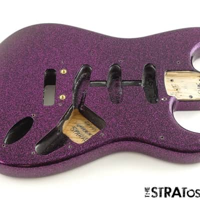 Fender Custom Shop W25 Custom Deluxe Stratocaster BODY Strat Magenta Sparkle image 1