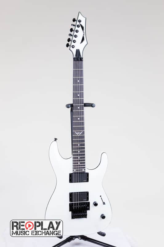 Dean Custom 550 Floyd - Metallic White | Reverb