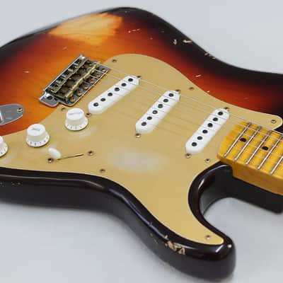 Fender Stratocaster 54 Relic 70th AV WFC2TSB LTD image 10