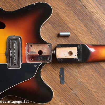 Fender pre-Coronado I (Aztec, Fantasy) 1965 Sunburst Neck image 8