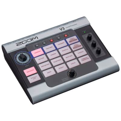Zoom V3 Multi-Effects Vocal Processor Bundle with 9V Pedal Power Supply V-3 image 8