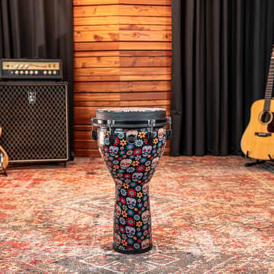MEINL JD12DA-DH Jumbo Djembe 12 Zoll Day Of The Dead Designer image 9