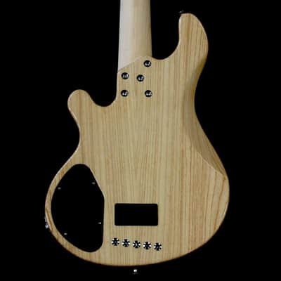 Lakland  USA Custom Deluse 55-94 Walnut Burl 5 String Bass image 6
