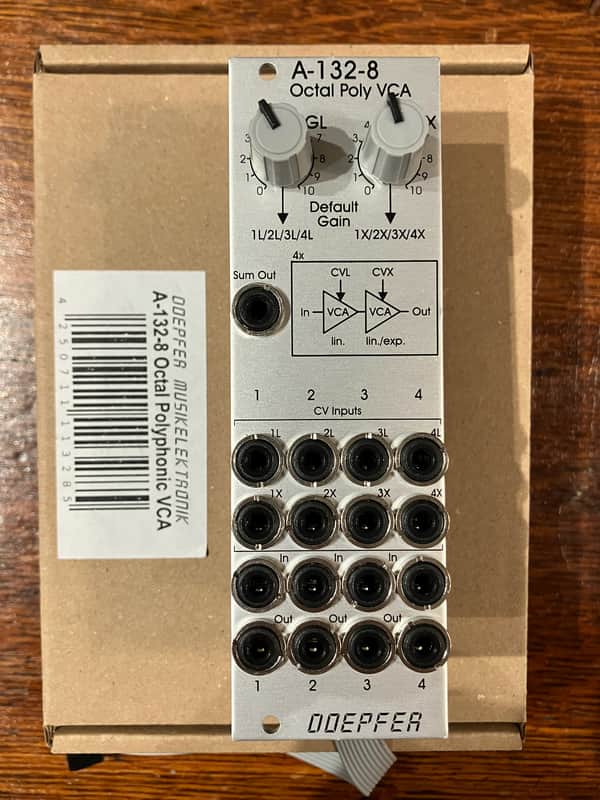 Doepfer A-132-8 Octal Poly VCA