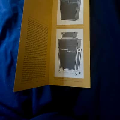 1968 Rickenbacker Transonic Sound System amp catalog image 2