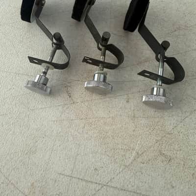Set of (3) Vintage Ludwig Rotary Dampers… Great Condition image 4