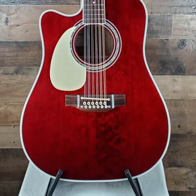 Takamine John Jorgenson JJ325SRC-12 String Left Handed Acoustic/Electric Gloss Red, Free Ship, 774 image 7