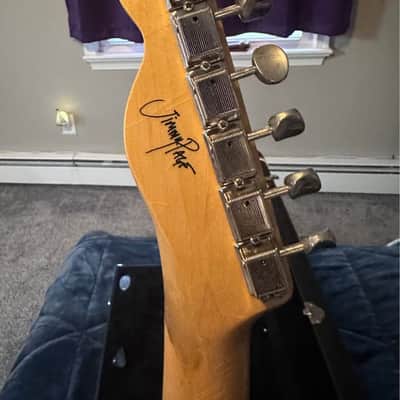 Fender Jimmy Page Signature Telecaster with Rosewood Fretboard - Natural with Dragon Graphic image 5