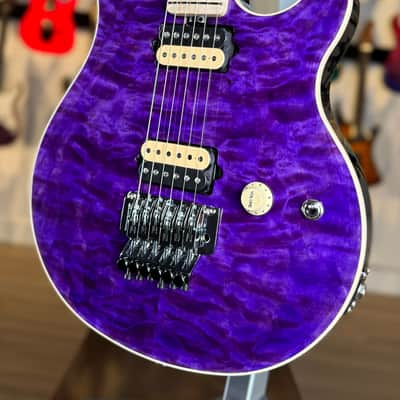 Ernie Ball Music Man 30th Anniversary Axis Limited Edition - Translucent Purple Quilt (#34 of 100) image 7