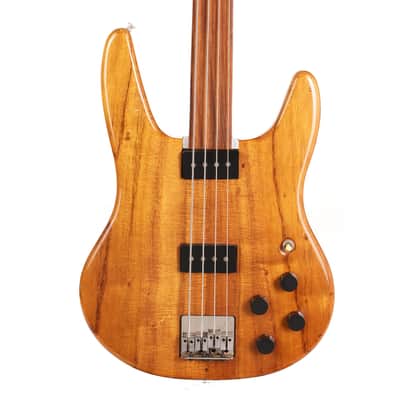 1976 Travis Bean TB2000 Fretless Bass Koa Natural image 2