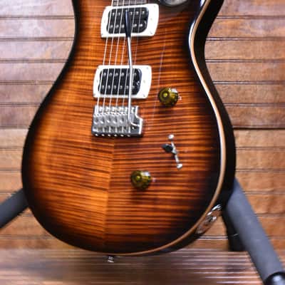 PRS SE Custom 24, Black Gold Sunburst image 1