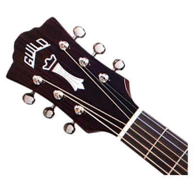 Guild D-140 Dreadnought Acoustic Guitar - Natural Antique Burst - Open Box image 4