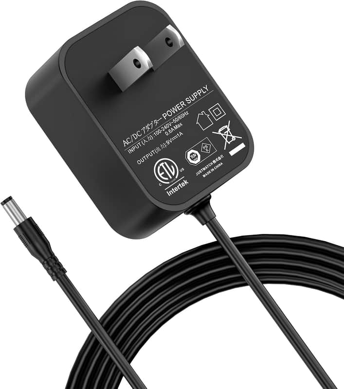 for Boss PSA Adapter 9V DC Compatible with Boss PSA-120S RC-5 ME-80 ME-90 ME-25 ME-50B GT-1 AD-3 Katana Mini BD-2 LK-220 Center Negative Power Supply image 1