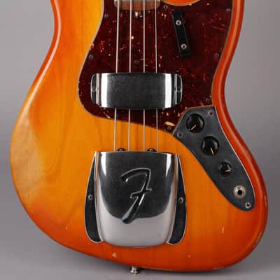 Fender Custom Shop 1964 Jazz Bass Relic - 2007 - Cherry Sunburst Relic image 5