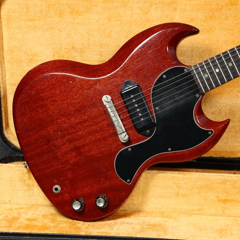 1965 Gibson SG Junior - Cherry Red - Wide Nut image 1