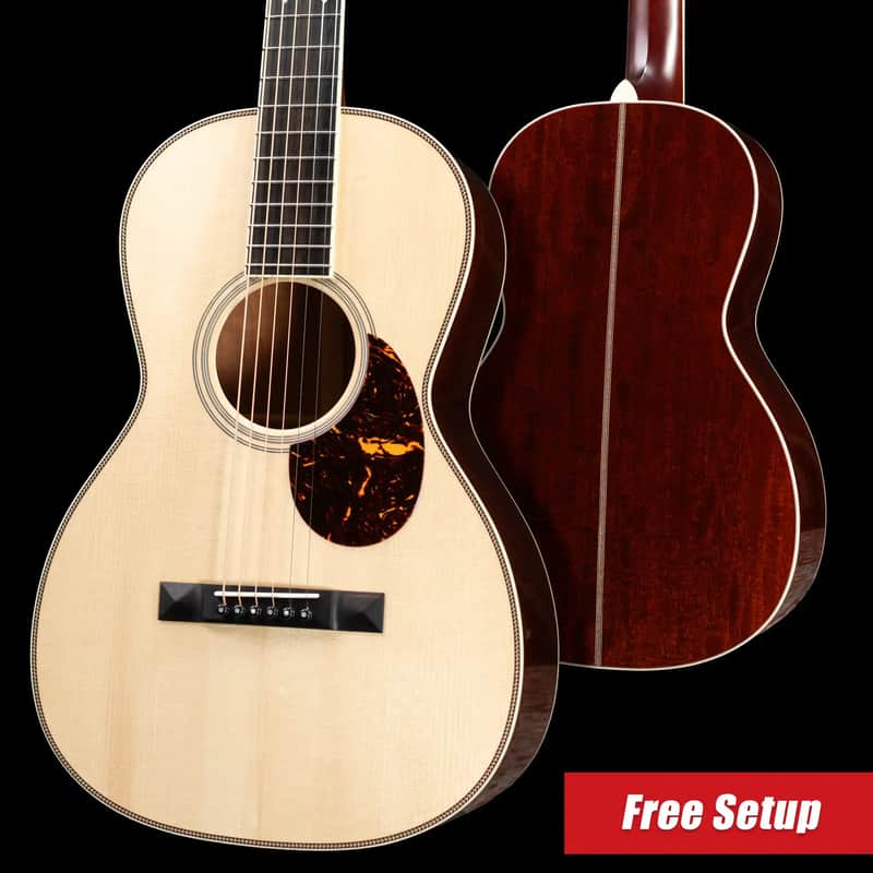 Santa Cruz Style 1 Acoustic Guitar - Adirondack/Mahogany with Hardshell Case image 1