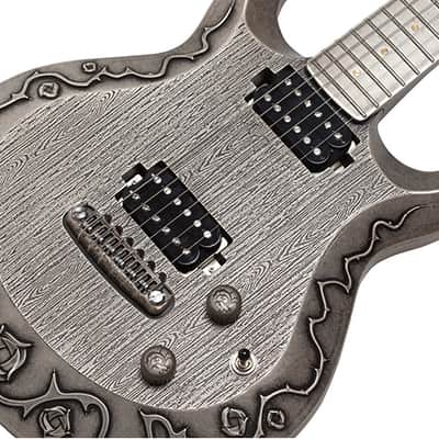 OGRE Magnox M1 Magnesium Electric Guitar Unique Design Material No Wood Humbucker Duncan TB4 SH1 image 4