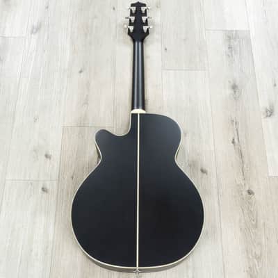 Takamine GN73CE SB NEX Cutaway Acoustic-Electric Guitar, Solid Spruce Top, Satin Black image 6