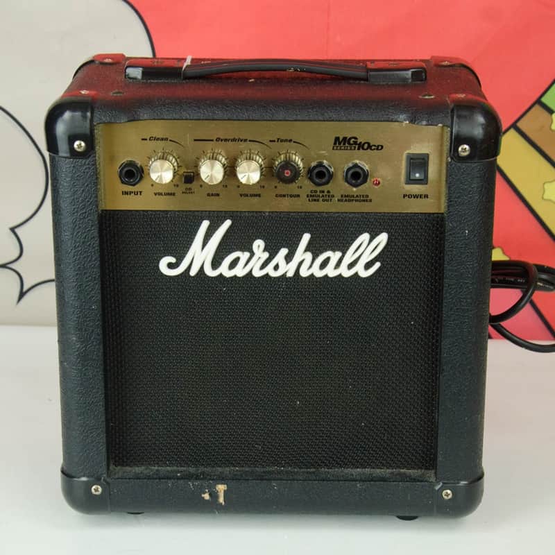 Used Marshall MG MG10CD 2-Channel 10-Watt 1x6.5" Solid State Guitar Combo image 1