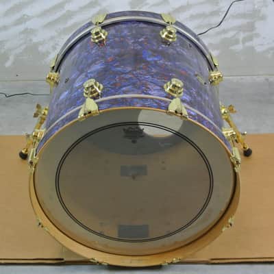 💥 DW USA 20" BASS DRUM in BLUE NEBULA for YOUR DRUM SET or PROJECT! 💥 RM129 image 9