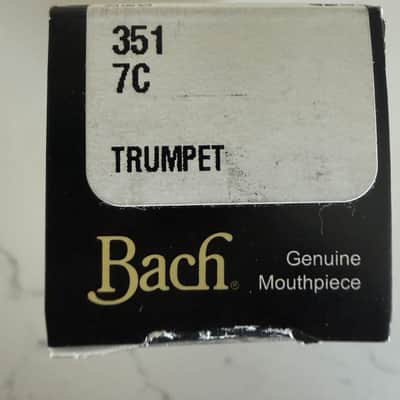 Bach 3517C 7C Bb Trumpet Mouthpiece 2020’s - Silver Plated image 4