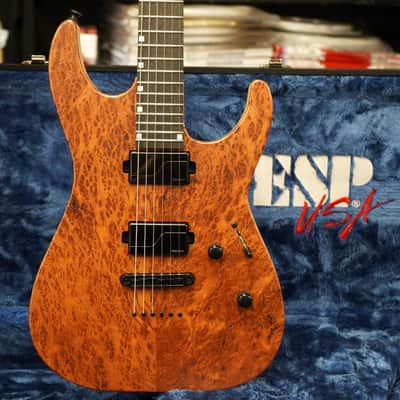 ESP USA M-II DX NT Redwood/Korina Body 6-String Electric | #2 of 4 Made Total | Includes Black Tolex Hard Case image 1