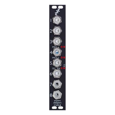 Expert Sleepers CVM-8 CV to MIDI/I2C Converter Eurorack Module image 2
