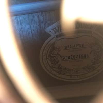 Washburn D2001PWH 2001 White Patriot image 6