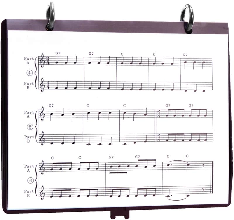 Conn-Selmer 5885 Plasti-Folio Music Holder w/ 5 pages image 1