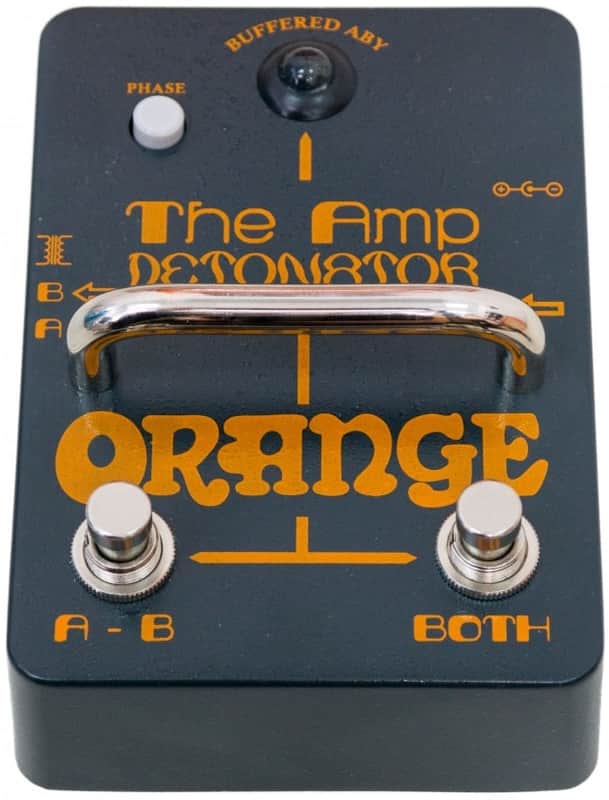Orange Amp Detonator Buffered Active ABY Switcher - Black image 1